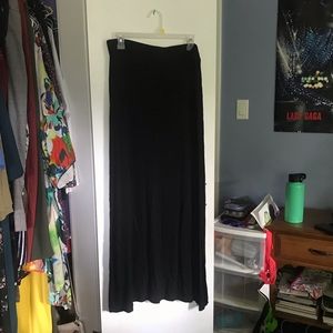 Forever 21 black maxi skirt
